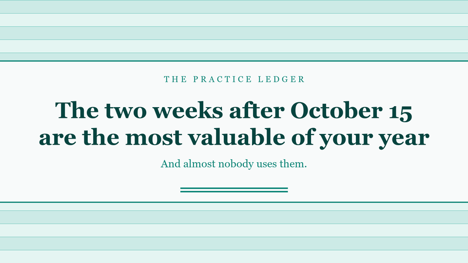 The Practice Ledger, issue 1